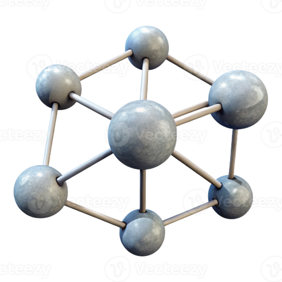 magnificent modern Connected Nodes Network Transparent Background exclusive png