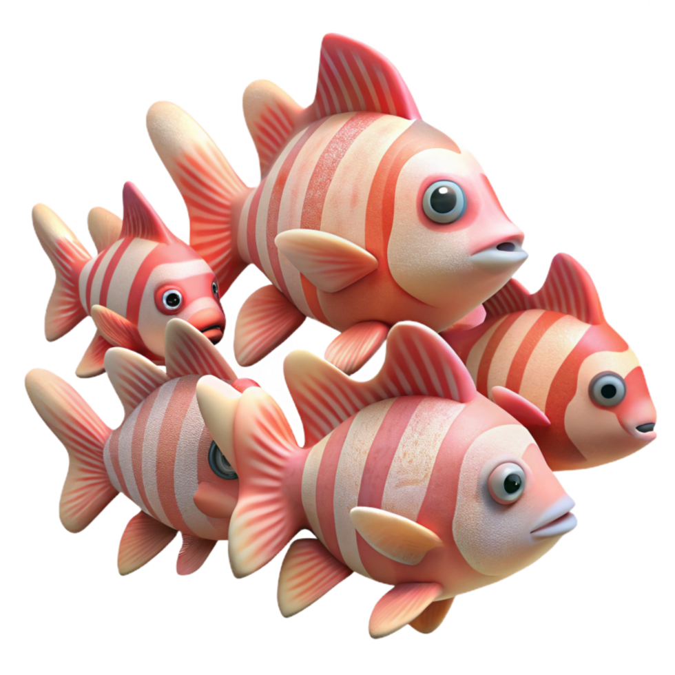 extraordinary rustic Coral Reef Fish School Colorful Variety Transparent authentic png