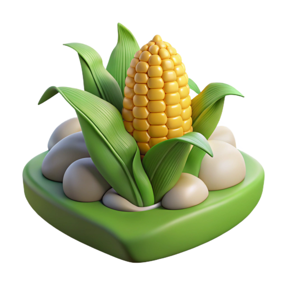 stunning classic Corn Field Landscape Transparent premium png