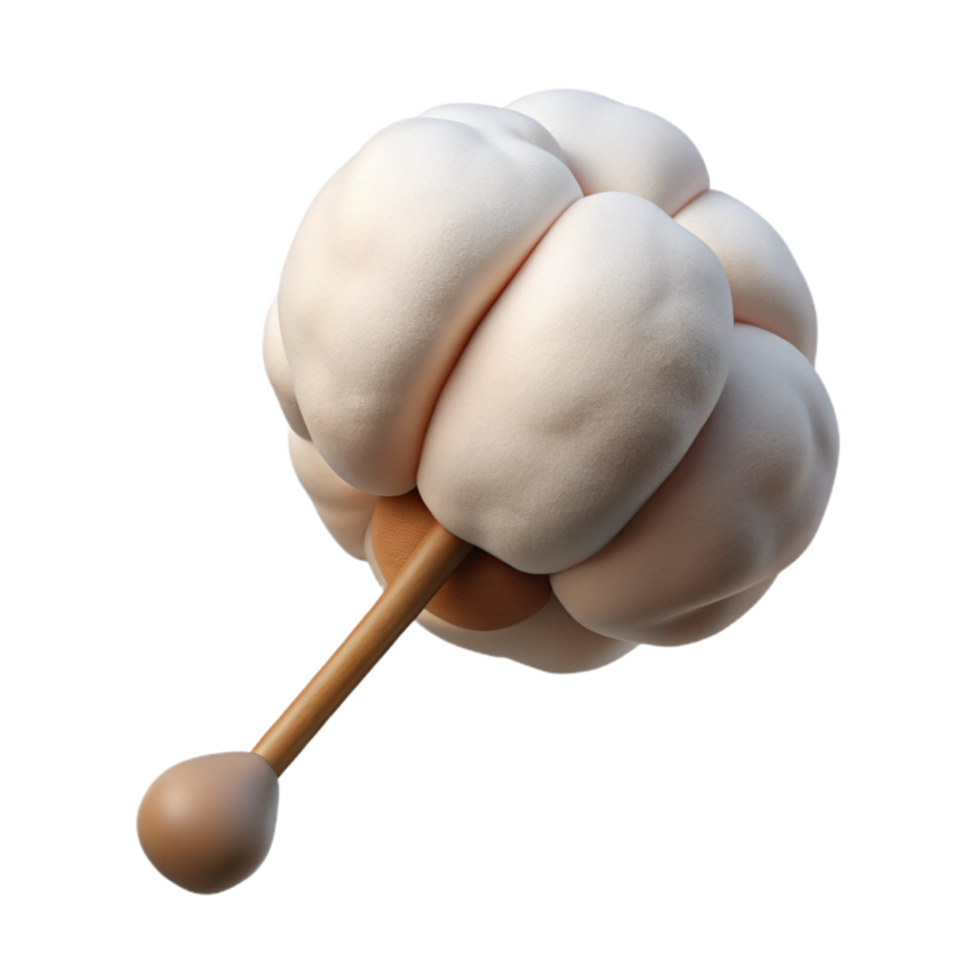 elegant minimalist Cotton Swab Sterile Packaging Isolated premium png