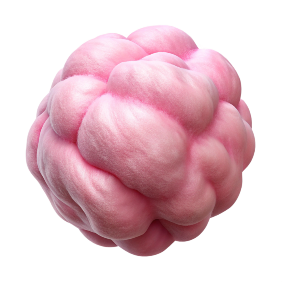beautiful rustic Cotton Candy Pink Fluff Cutout exclusive png