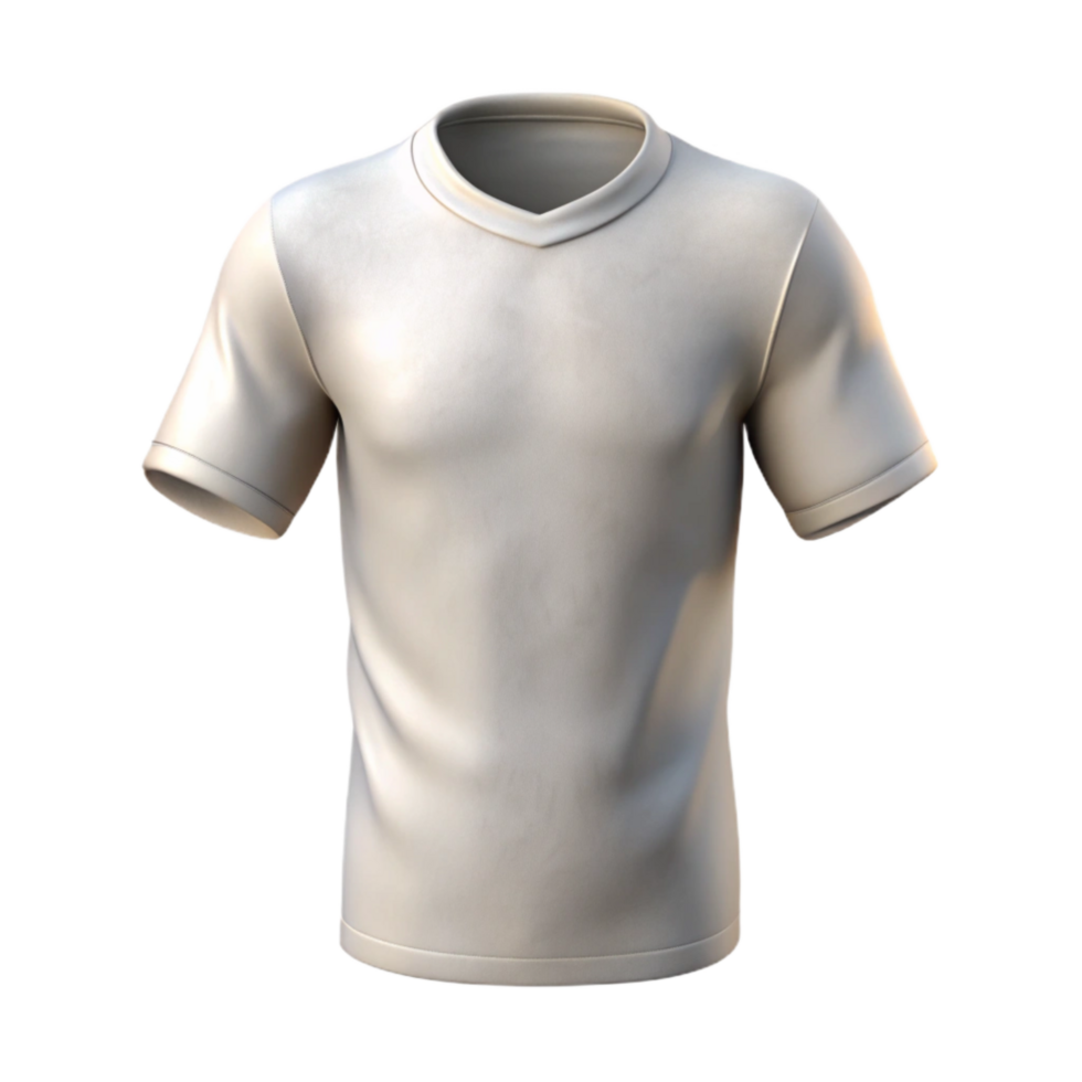 beautiful creative Cotton T Shirt Plain White Transparent Background genuine png