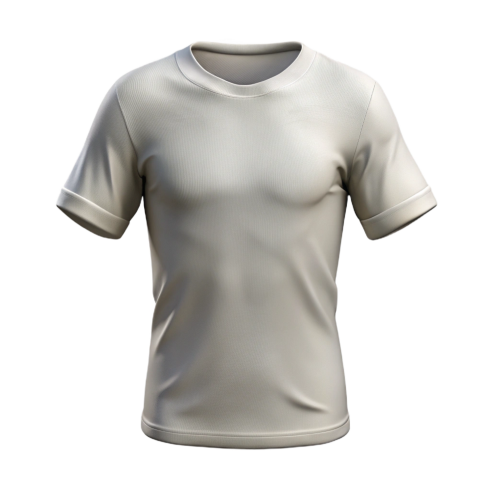 impressive rustic Cotton T Shirt Plain White Transparent Background premium png