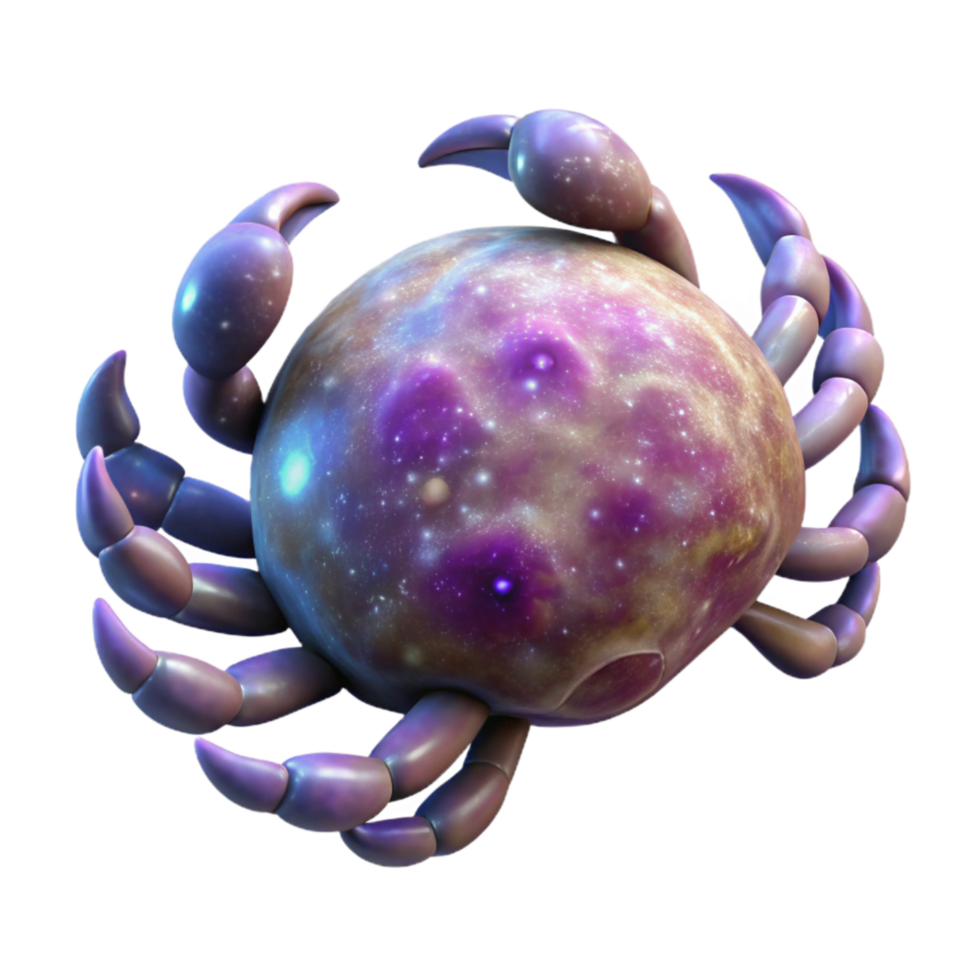dramatic modern Crab Nebula Isolated with Supernova Remnant png