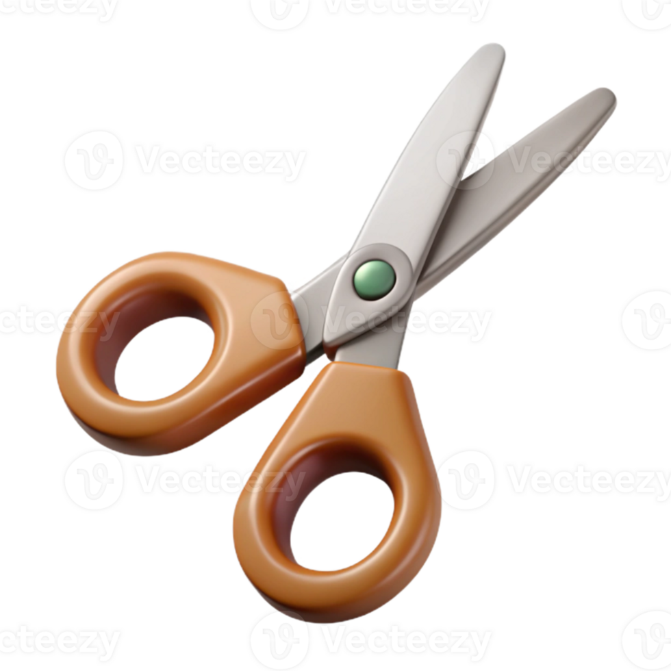 beautiful traditional Craft Scissors Sharp Blades Transparent Background original png