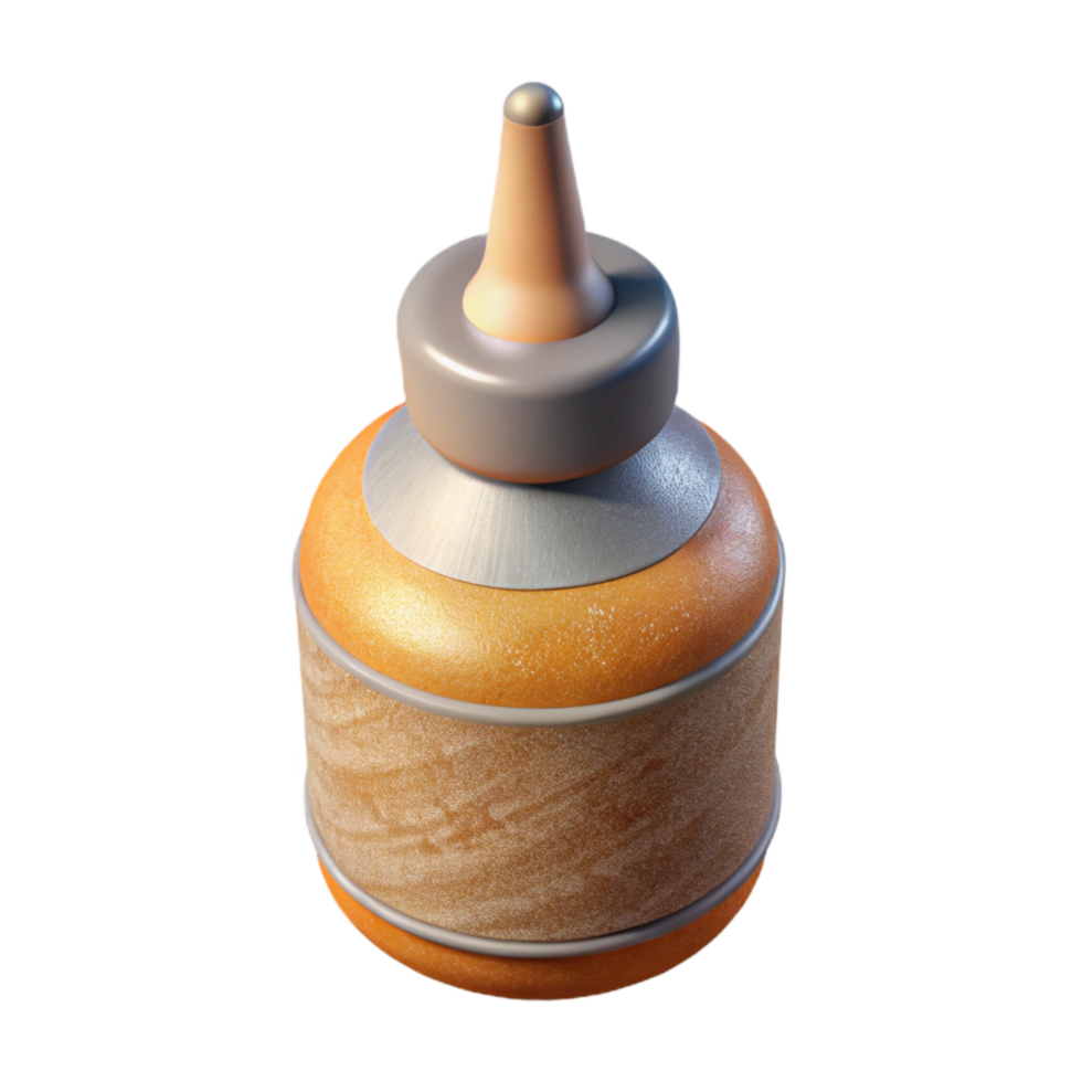 magnificent minimalist Craft Glue Bottle Isolated on White Background original png