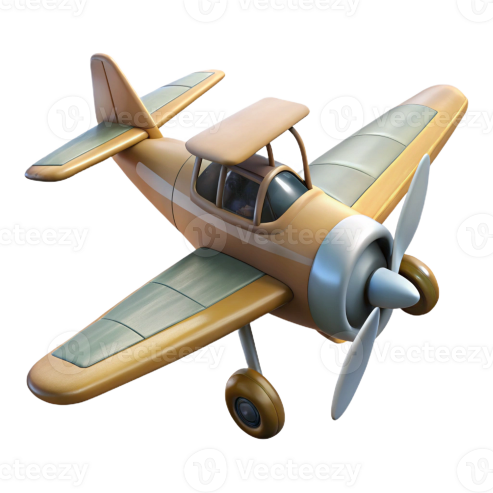 stunning minimalist Crop Dusting Plane in Flight Transparent Background png