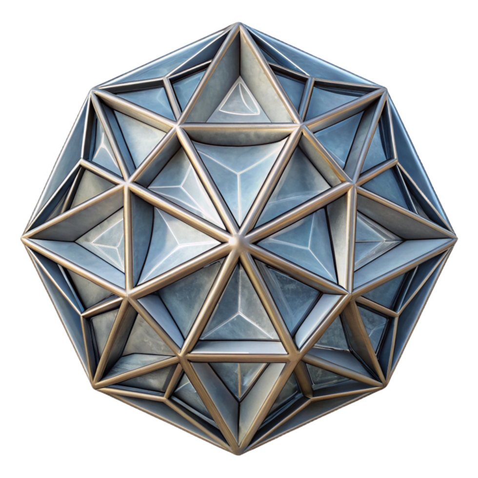 Crystal Grid Geometric Pattern Isolated png