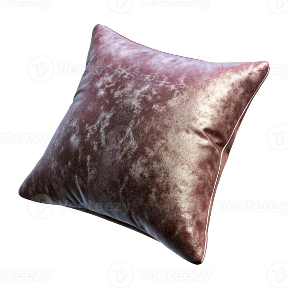 impressive rustic Cushion Square Velvet Isolated Cutout professional png