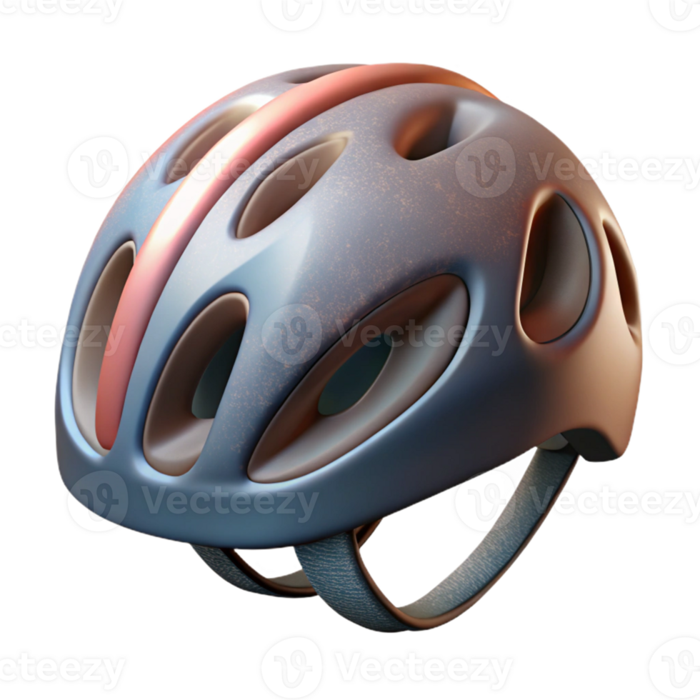 magnificent vintage Cycling Helmet Rear View Isolated genuine png