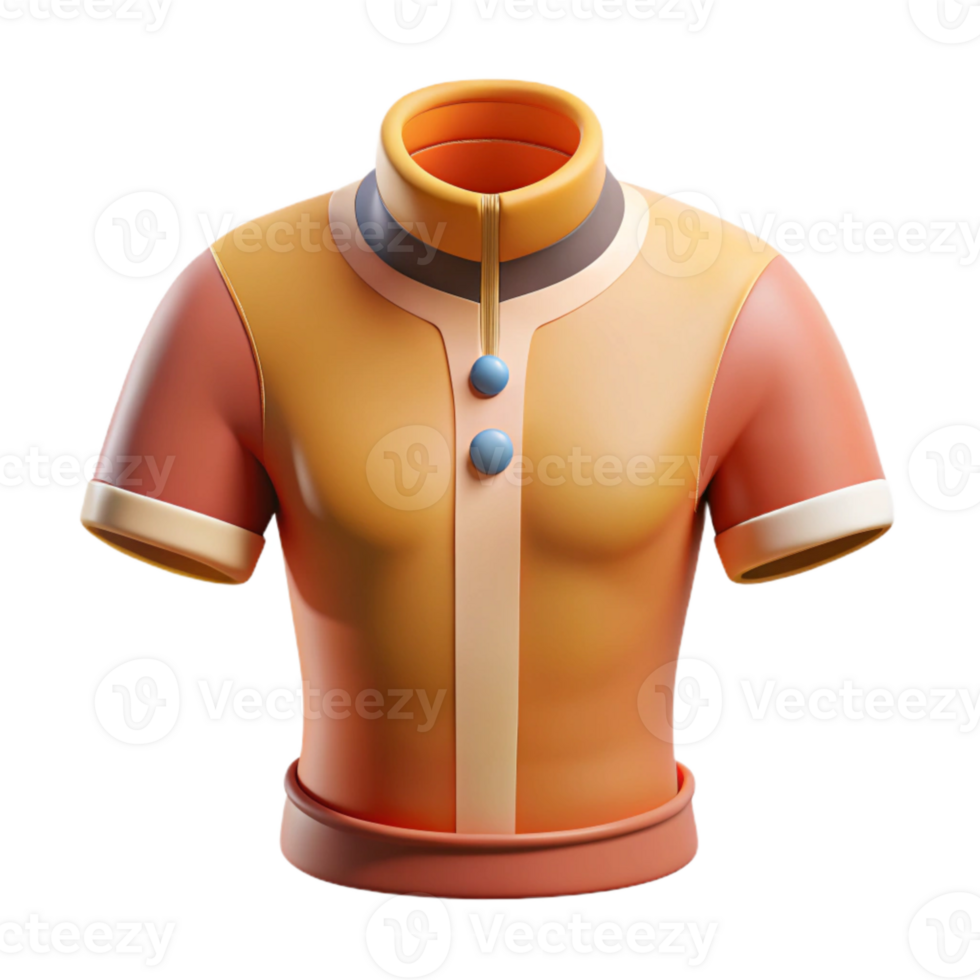 beautiful minimalist Cycling Jersey Collar Detail Cutout exclusive png