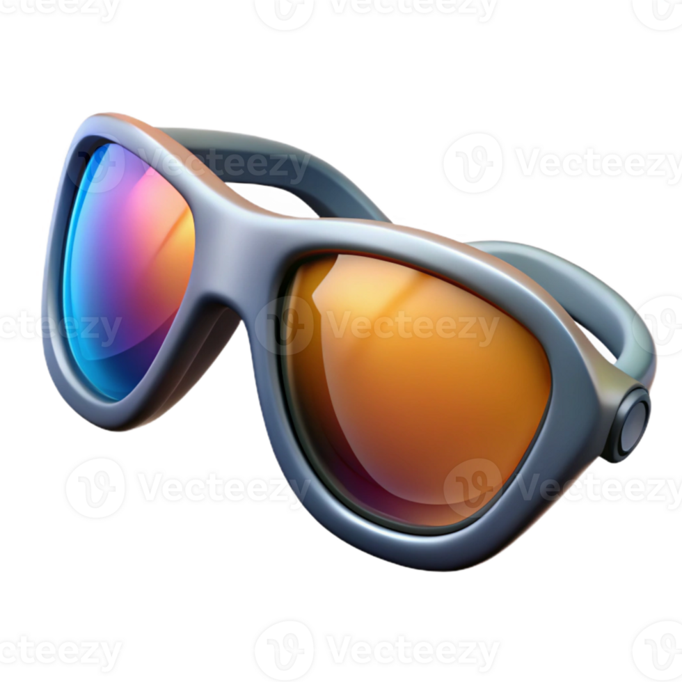 stunning creative Cycling Sunglasses Side View Isolated original png