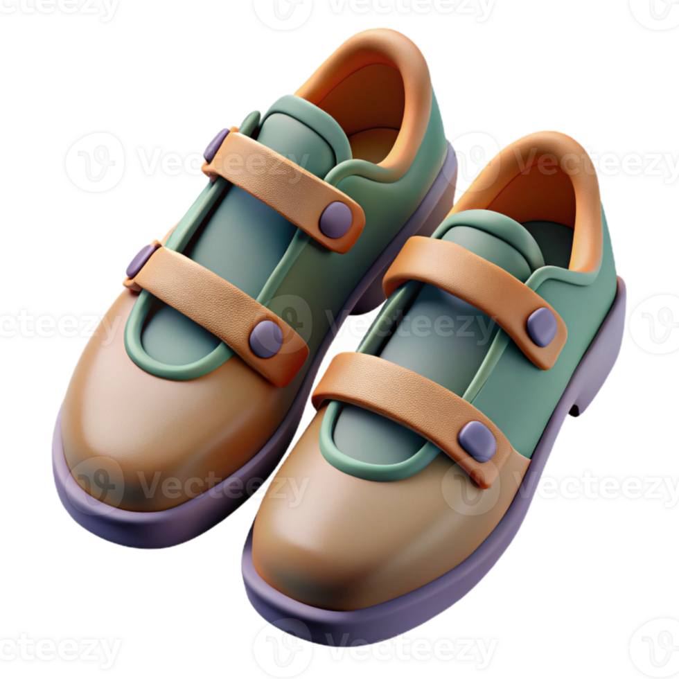 impressive contemporary Cycling Shoes with Straps Top View Isolated exclusive png