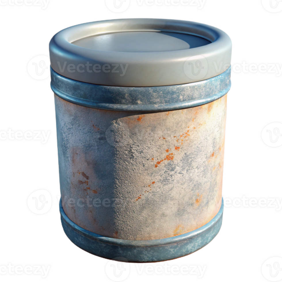 stunning modern Cylindrical Container Without Label Design Isolated Transparent Background original png