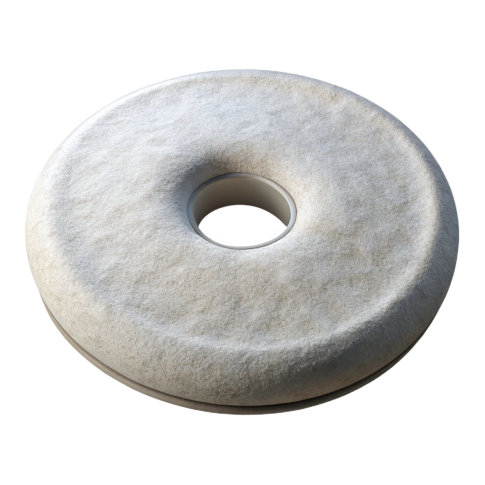 beautiful modern Cymbal Felt Washer Protective Pad White Color Transparent Background original png