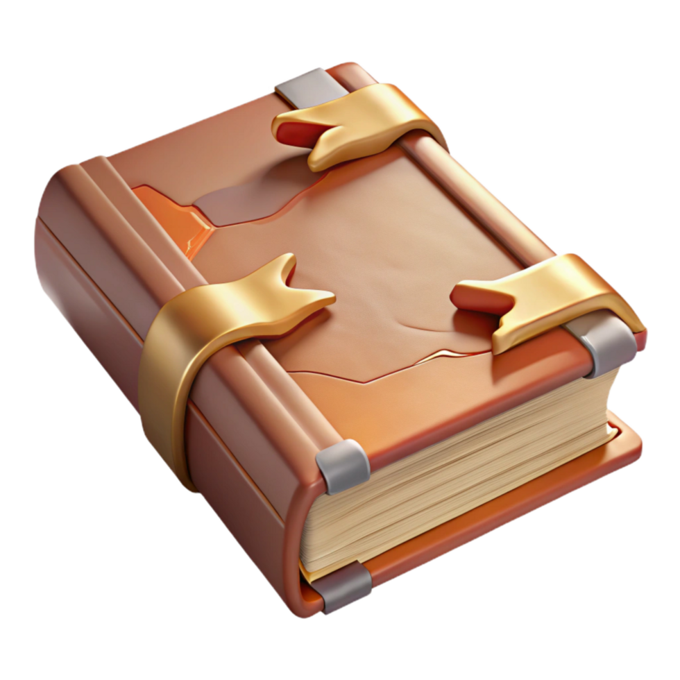dramatic vintage Damaged Book Spine Repair Close Up Cutout genuine png