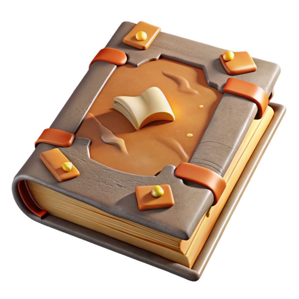 magnificent rustic Damaged Book Restoration with Glue Cutout high resolution png
