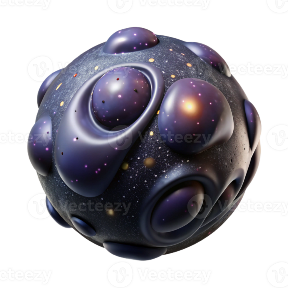 beautiful artistic Dark Energy Cutout with Expanding Universe Effect high resolution png