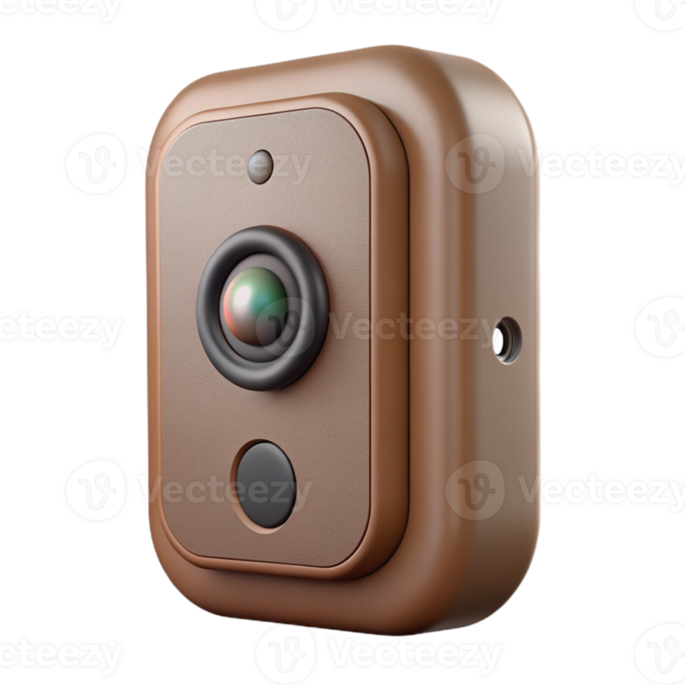 magnificent traditional Smart Doorbell with Camera and Microphone Transparent Background high resolution png