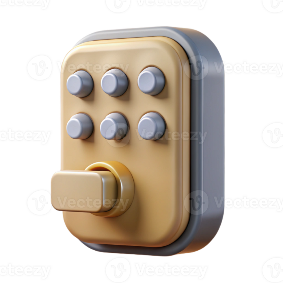 wonderful vintage Smart Door Lock Keypad Entry Cutout high resolution png