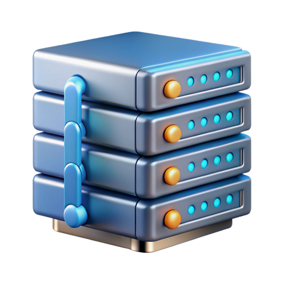 impressive traditional Data Center Server Rack Isolated on White genuine png