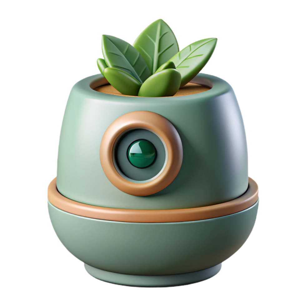 stunning abstract Smart Garden Sensor Front View Cutout high quality png