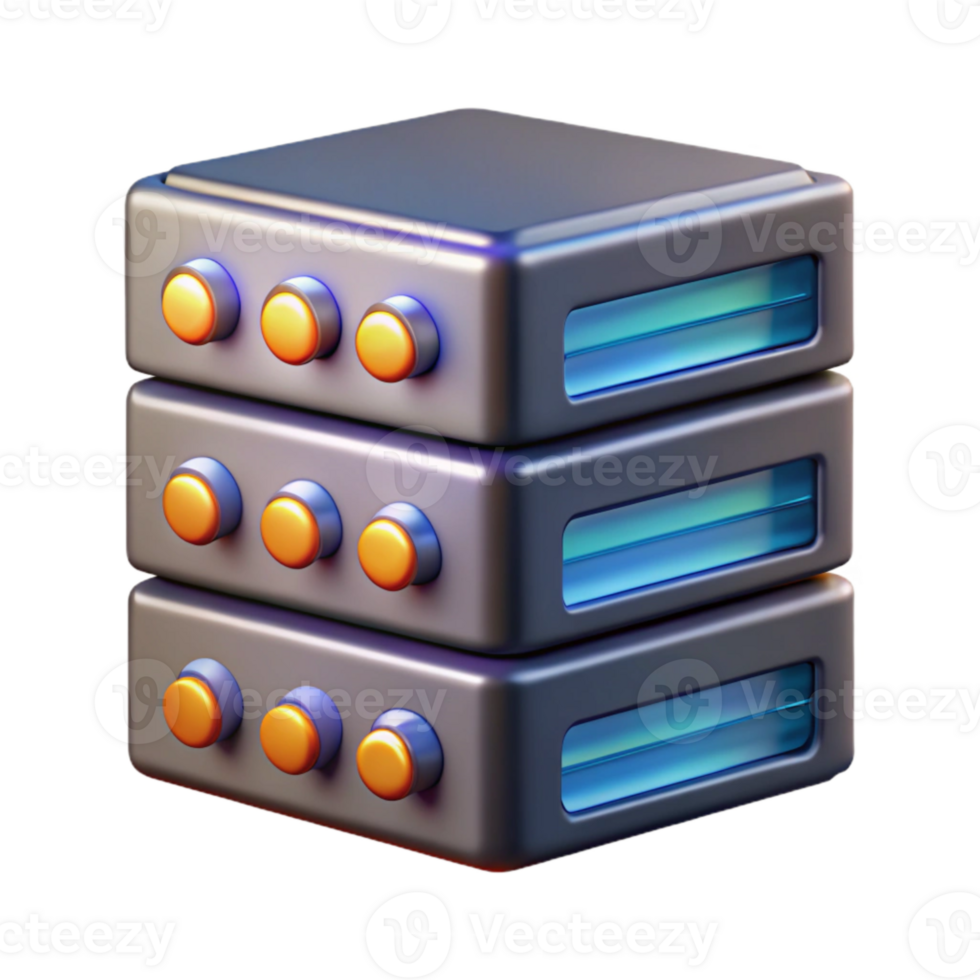 extraordinary rustic Data Server Rack with Blinking Lights Isolated authentic png