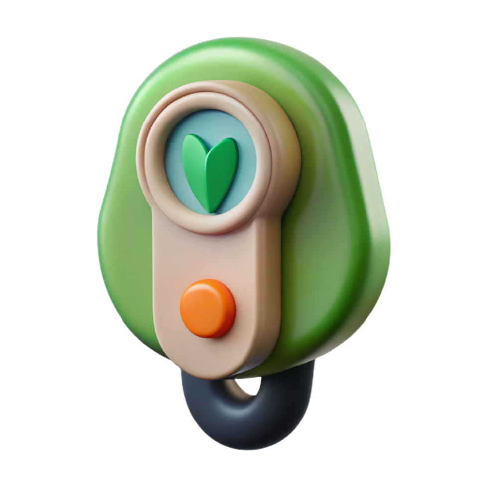 serene creative Smart Garden Temperature Sensor Closeup View Transparent Background original png