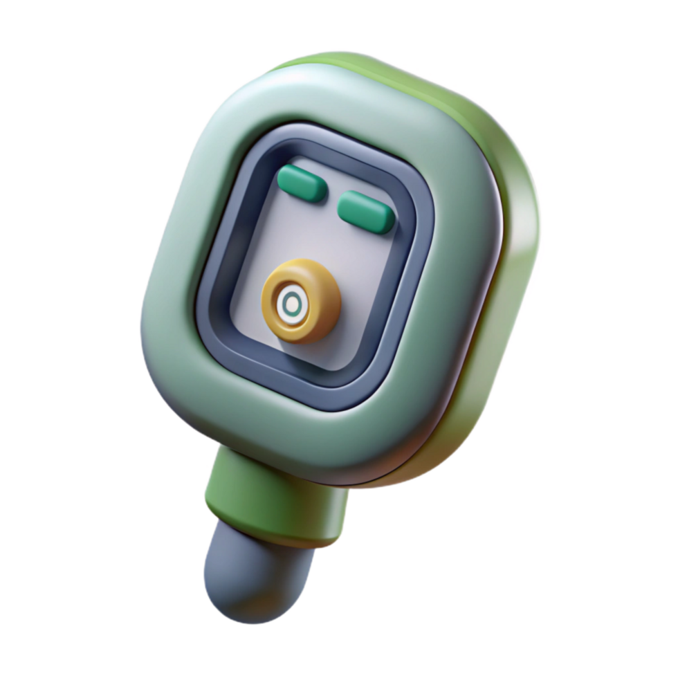elegant traditional Smart Garden Temperature Sensor Closeup View Transparent Background original png
