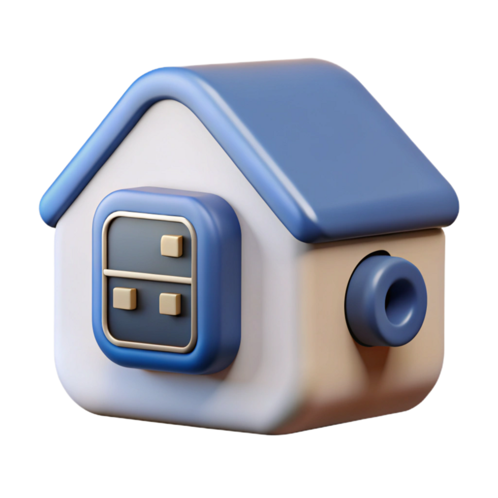 magnificent classic Smart Home Hub Side View Cutout Transparent Background authentic png