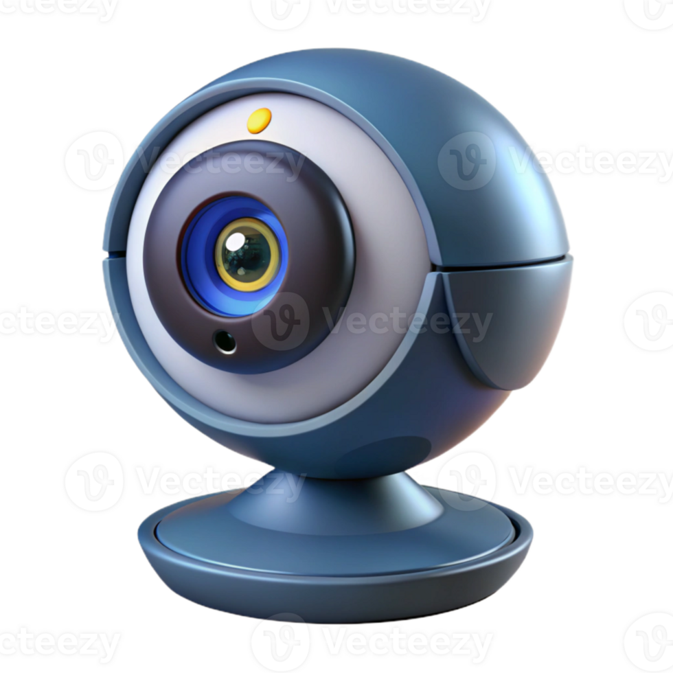 extraordinary modern Smart Home Security Camera with Night Vision Cutout professional png
