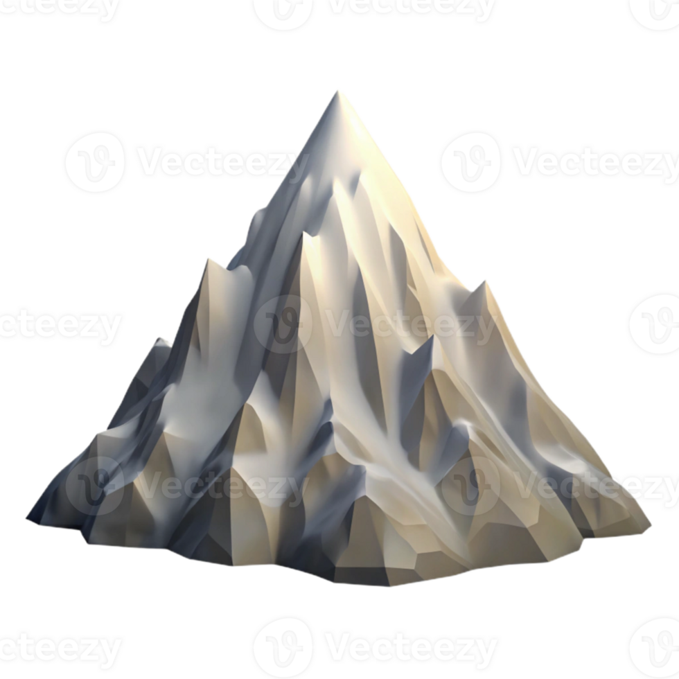 stunning rustic Denali Peak Alaskan Wilderness Isolated Element premium png