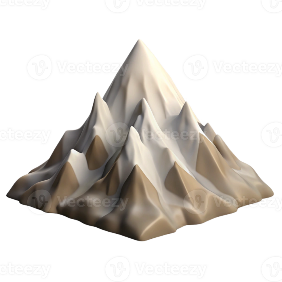 impressive creative Denali Peak Alaskan Wilderness Isolated Element high resolution png