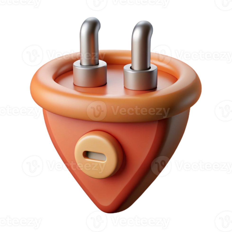 extraordinary abstract Smart Plug with Ground Pin Transparent Background authentic png