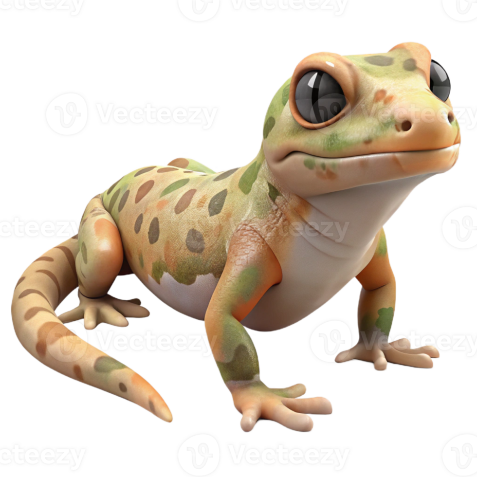 extraordinary classic Desert Lizard Camouflage Isolated on Transparent Background detailed png