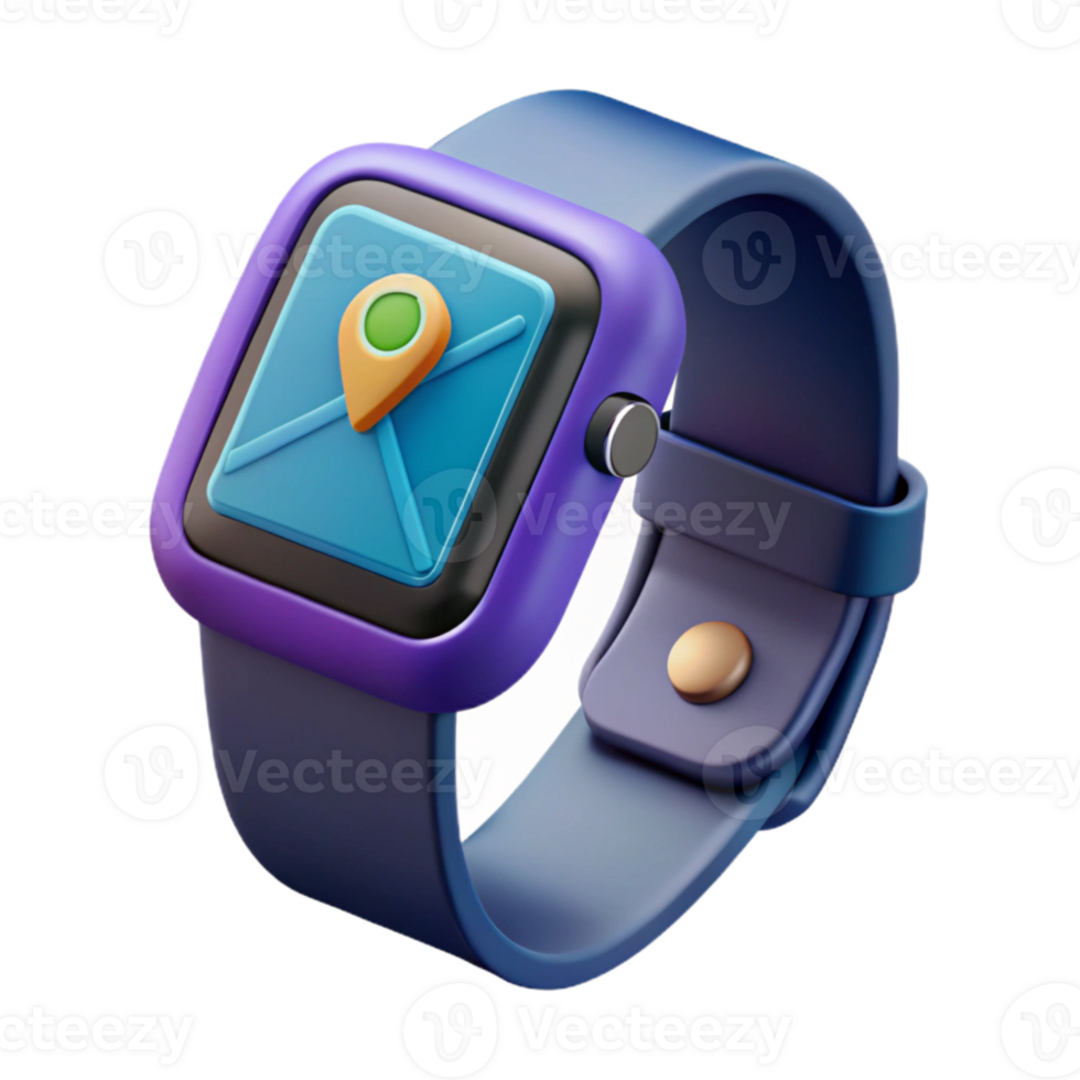 wonderful modern Smartwatch with Fitness Tracker Interface Isolated Cutout professional png