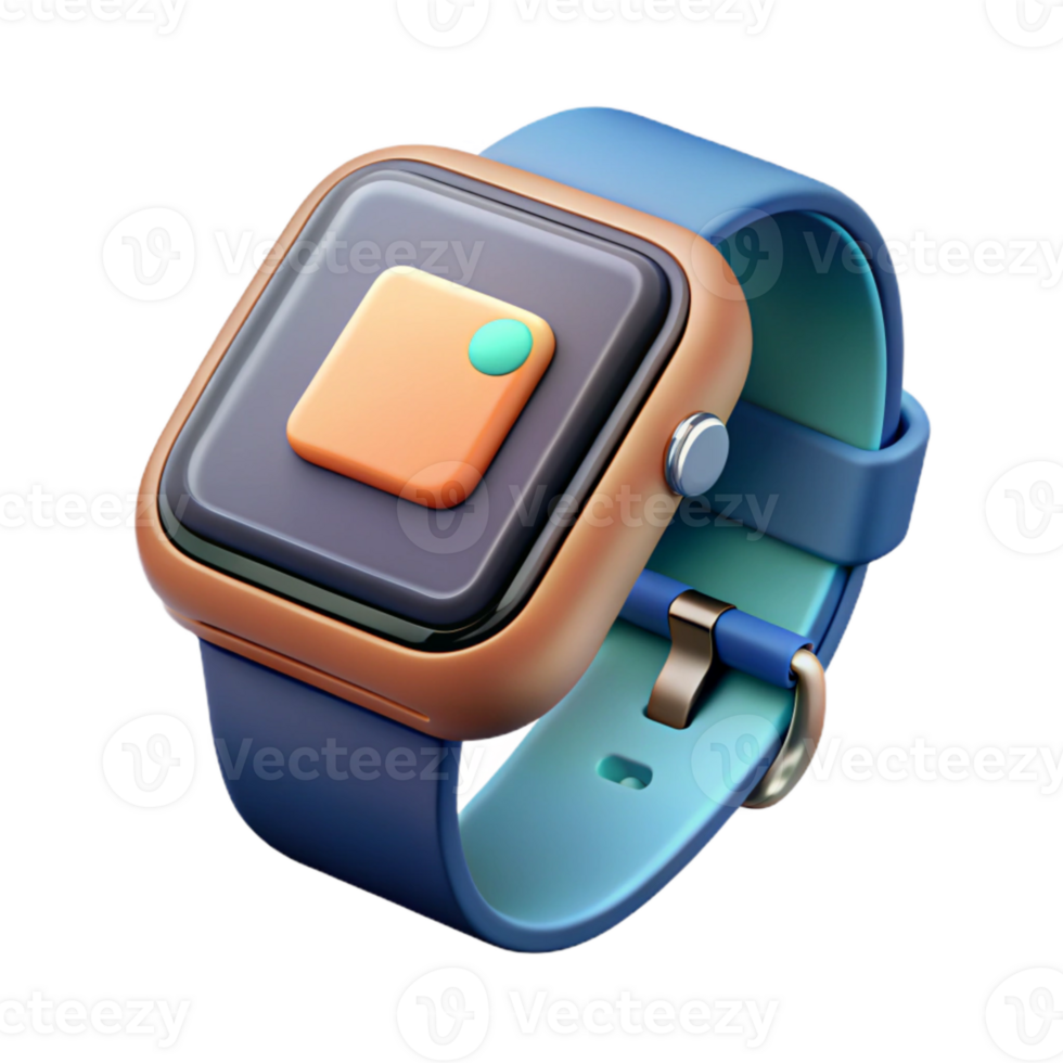 stunning creative Smartwatch with Fitness Tracker Interface Isolated Cutout authentic png