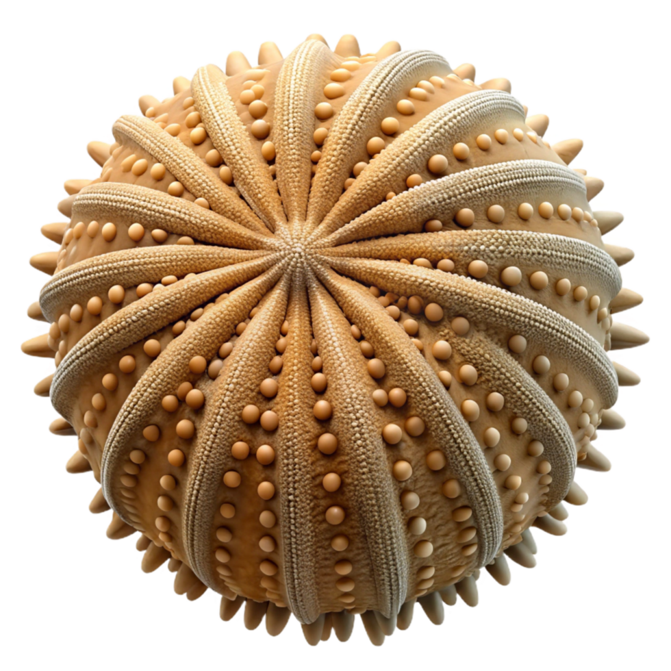 Detailed Sea Urchin Isolated png