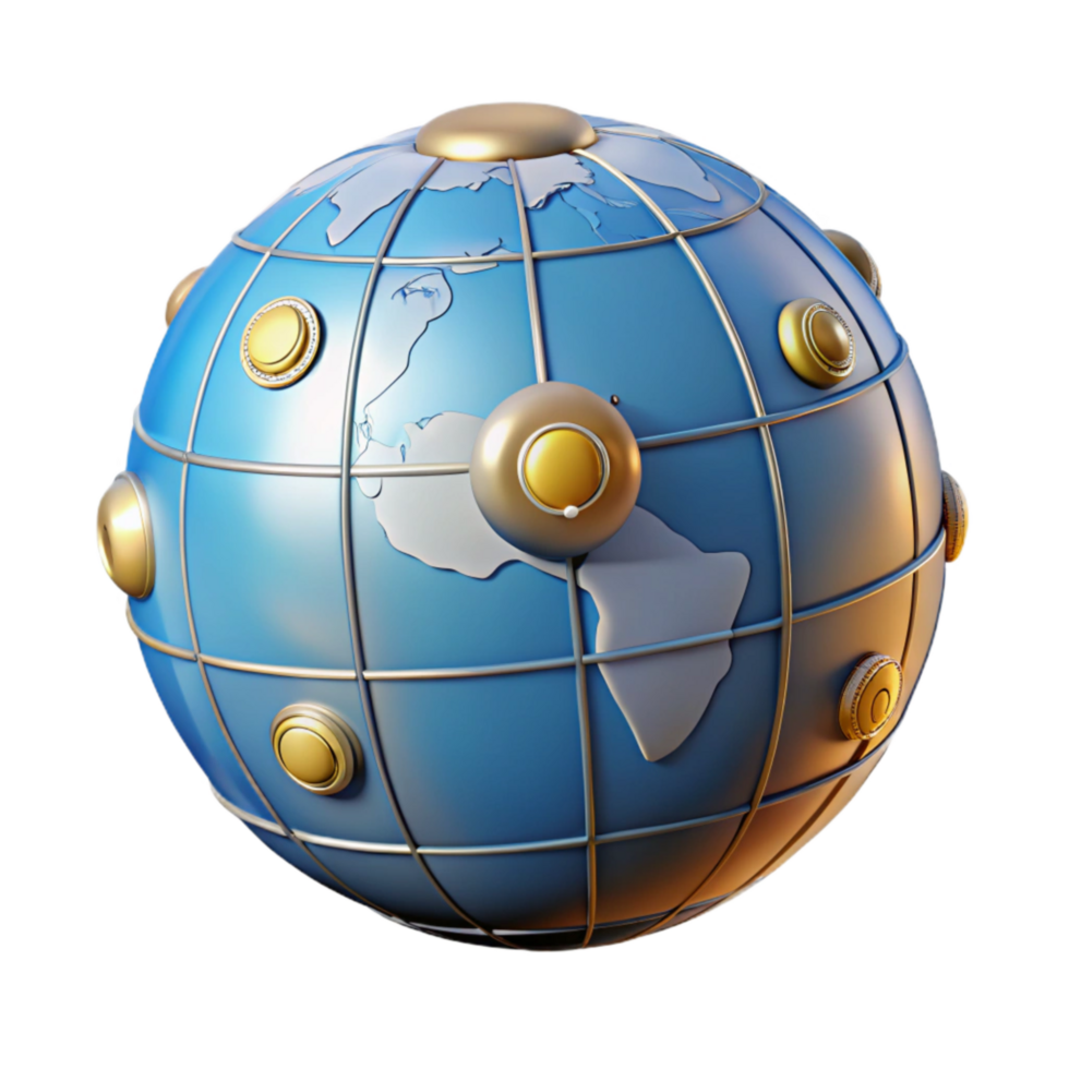 extraordinary traditional D Globe with Interactive Features Transparent Background original png