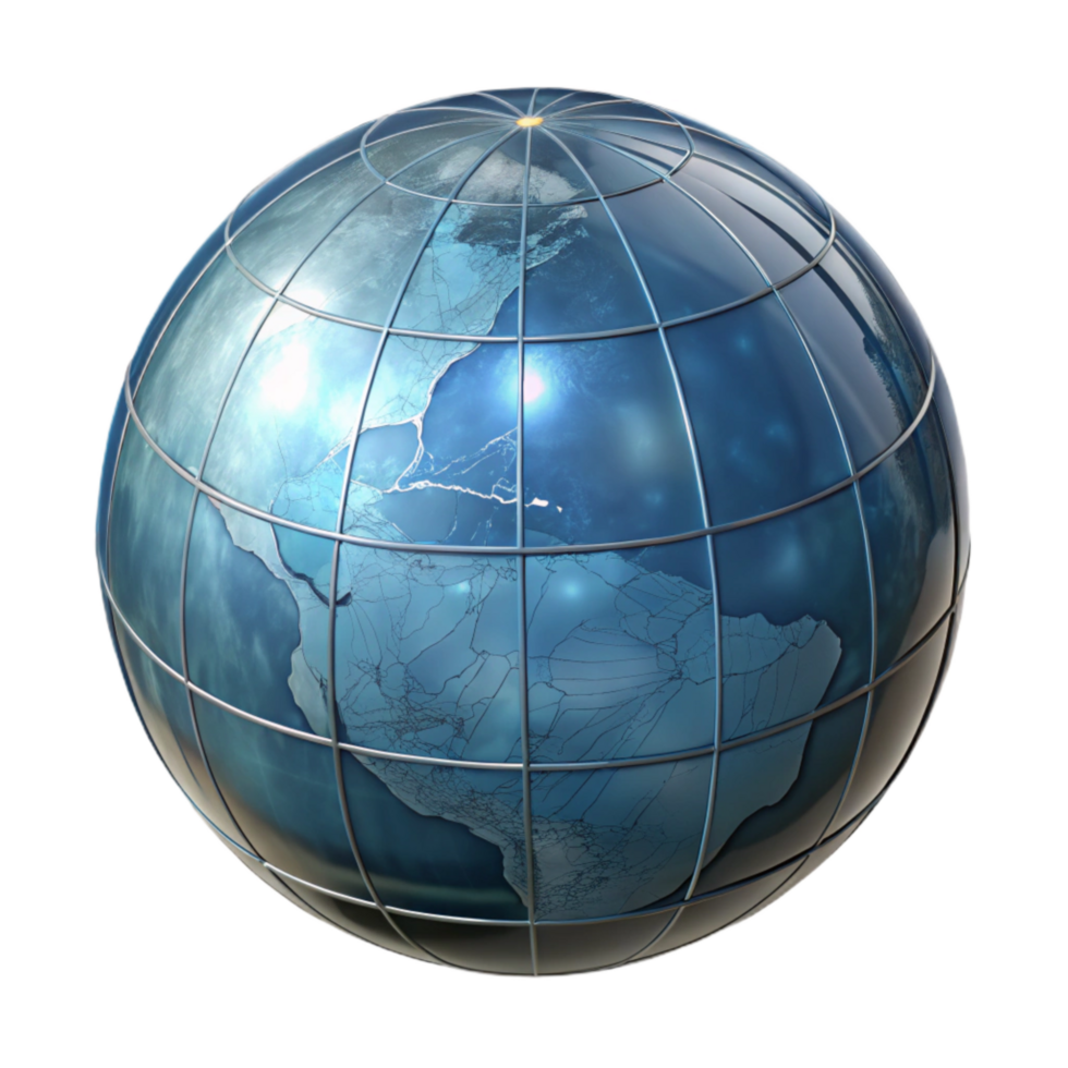 dramatic traditional D Globe with Interactive Features Transparent Background original png