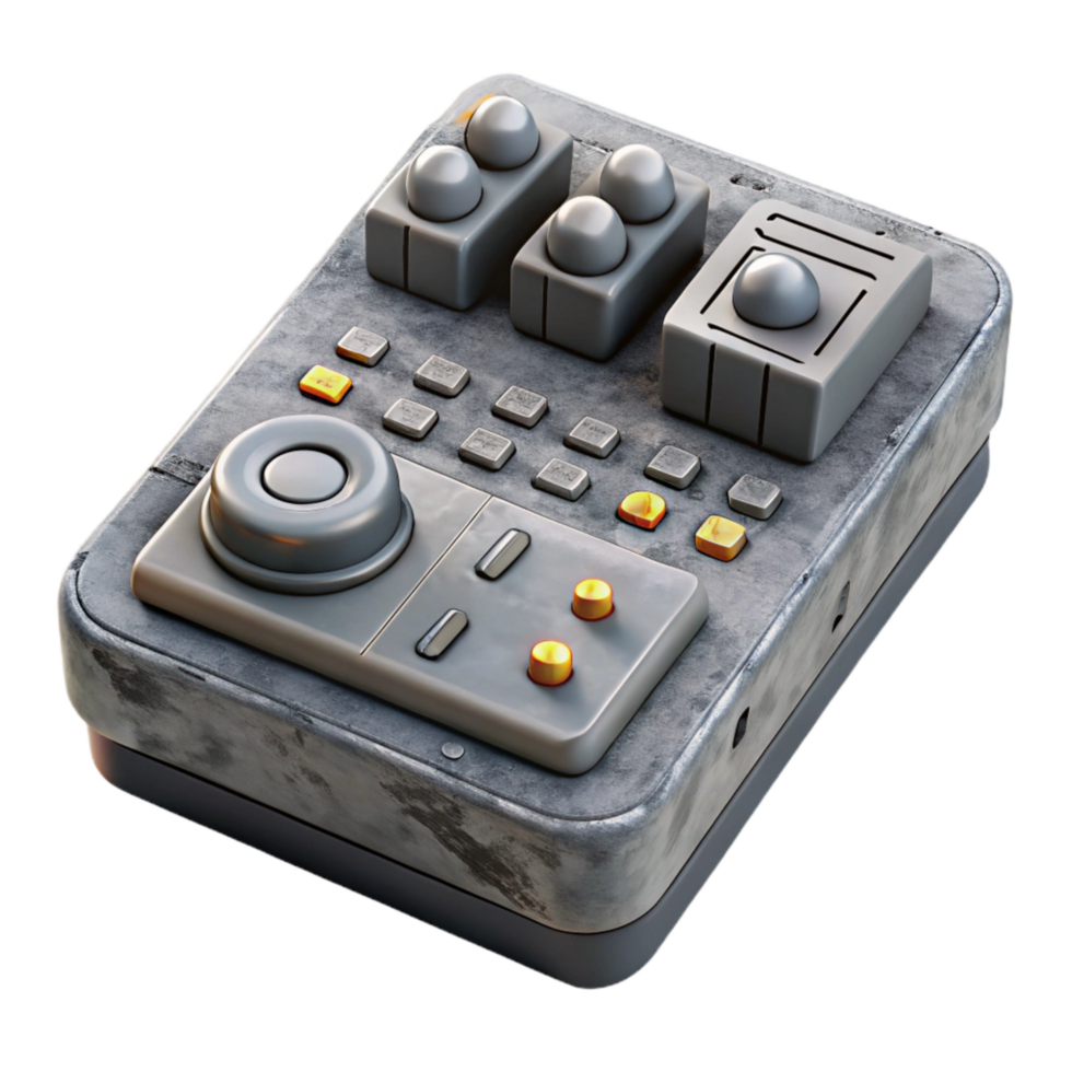 wonderful creative Digital Audio Workstation Interface Gray Theme Isolated png