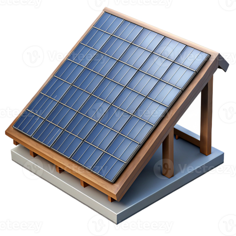stunning minimalist Solar Panel Roof Installation Top View Transparent genuine png