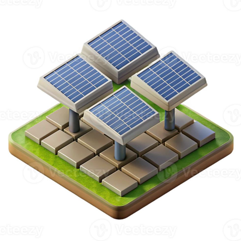 extraordinary rustic Solar Panels Farm Aerial View Transparent authentic png