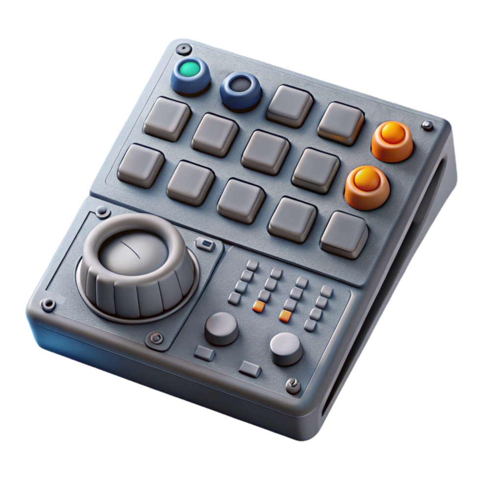 elegant modern Digital Audio Workstation Interface Gray Theme Isolated professional png