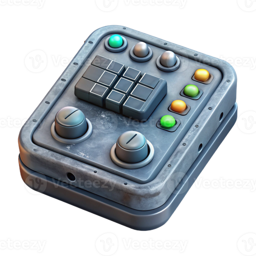 impressive rustic Digital Audio Workstation Interface Gray Theme Isolated premium png