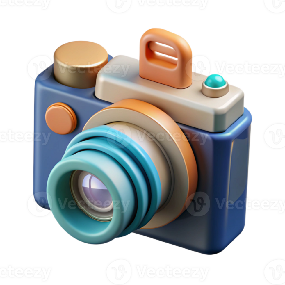 magnificent rustic Digital Camera with Wi-fi Connectivity Transparent Background genuine png