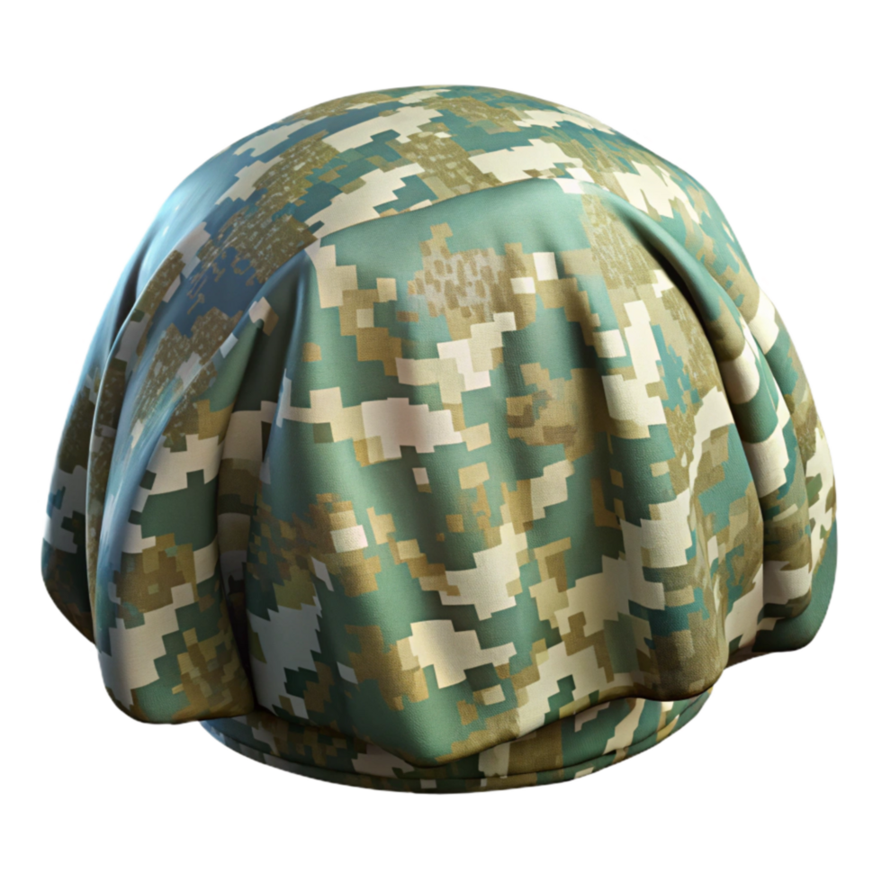 serene classic Digital Camo Fabric Pixelated Pattern Transparent Background authentic png