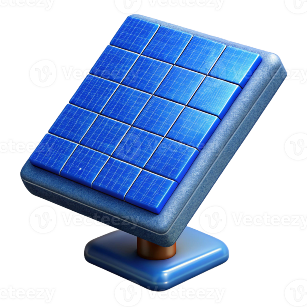 impressive vintage Solar Panel Texture Blue Cells Isolated professional png