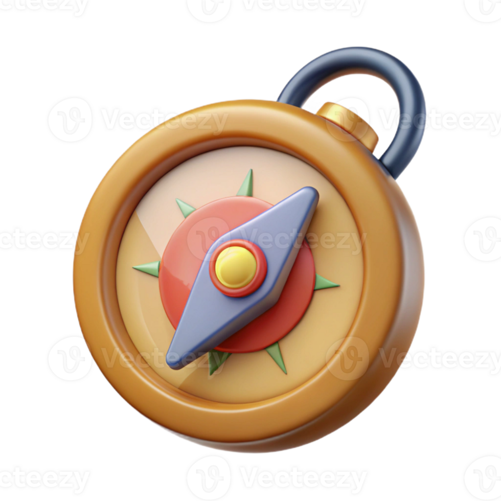 dramatic classic Digital Compass with Gps Coordinates Cutout Element authentic png