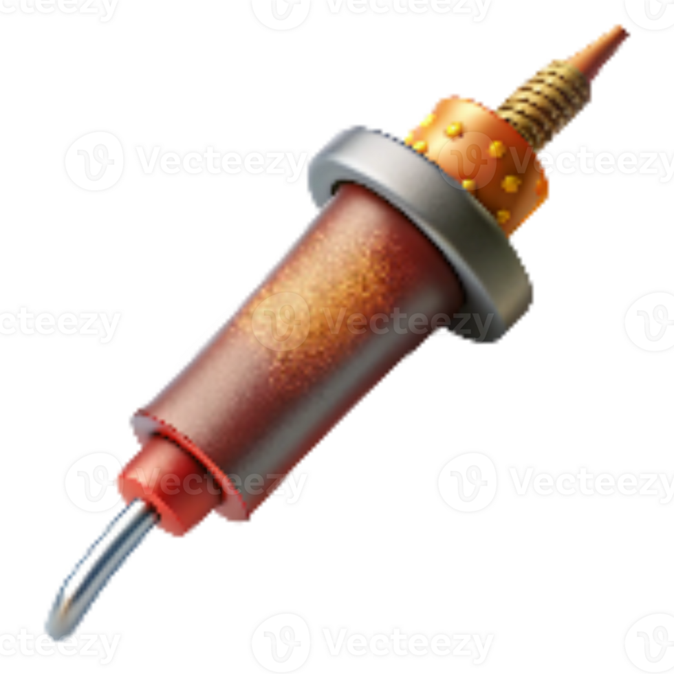 dramatic artistic Soldering Iron Hot Tip Transparent Background exclusive png